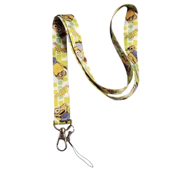 New Universal Studios Minions Pins Lanyard Kids Adults - Picture 2 of 3